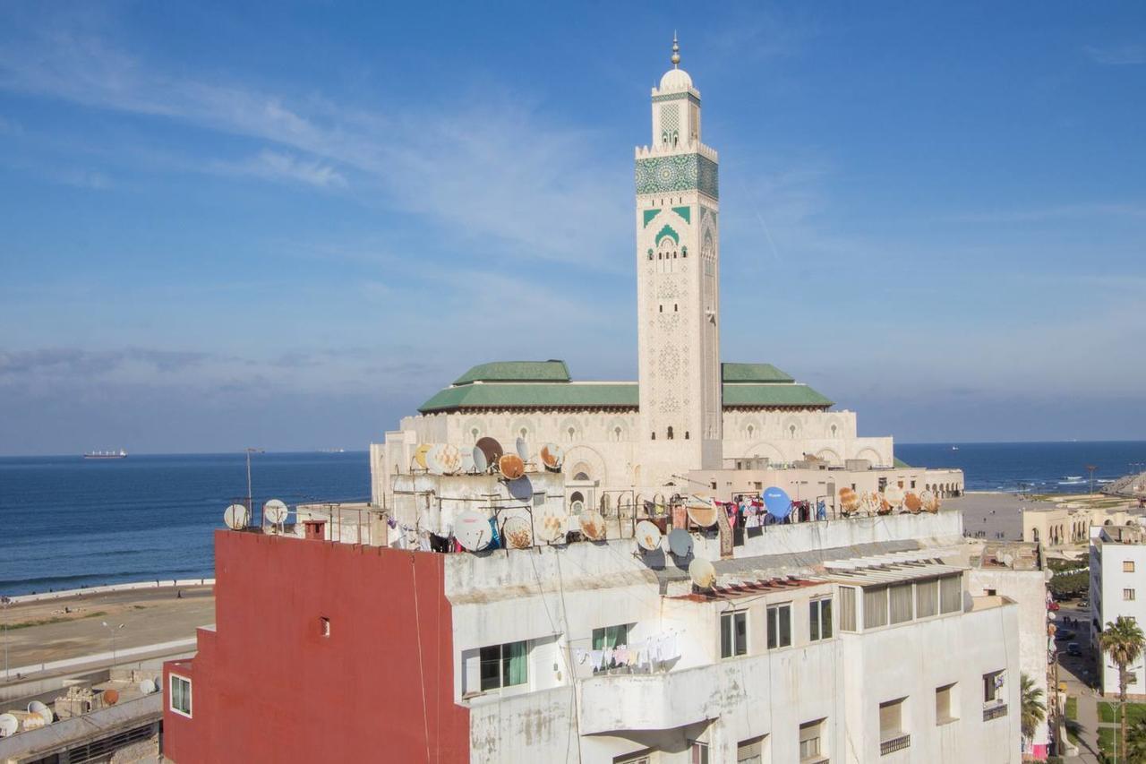 Res Mario 3 Lovely Apartment With Balcony & Sea View Free Wifi Casablanca Exteriör bild